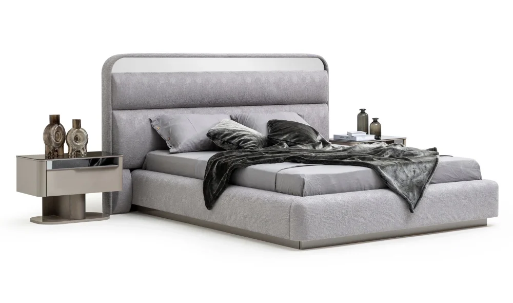 Inox Bazalı Karyola (160x200)