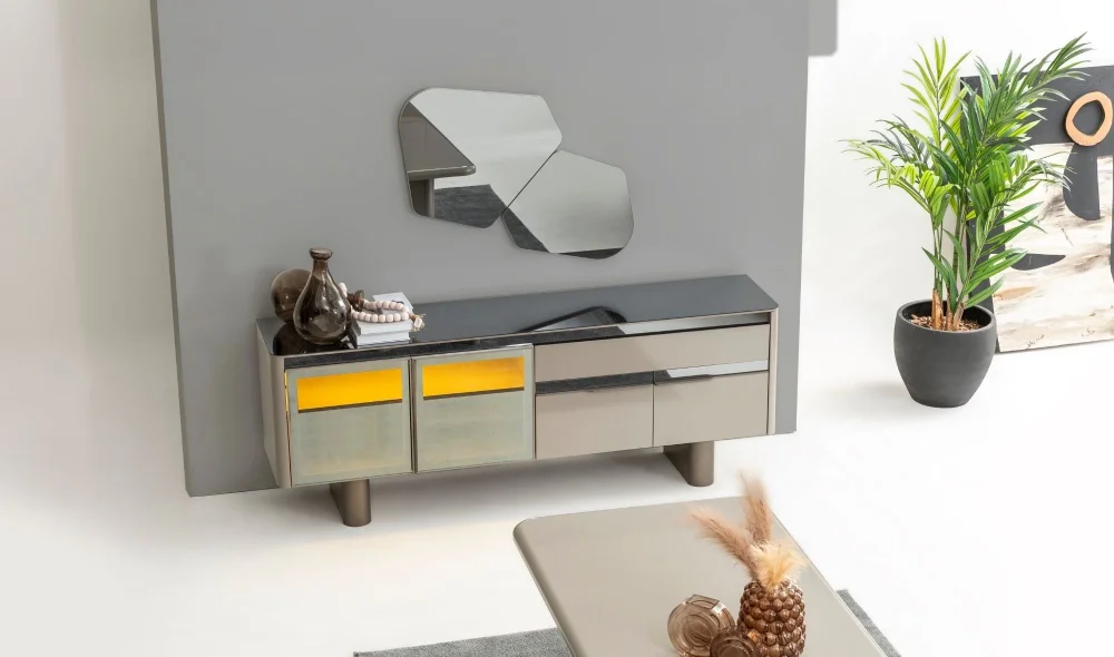 Inox Konsol ve Ayna