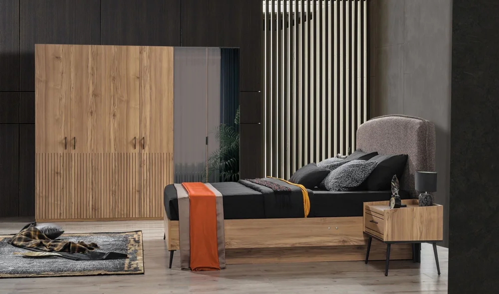 İzgi Bazasız Karyola (160x200)