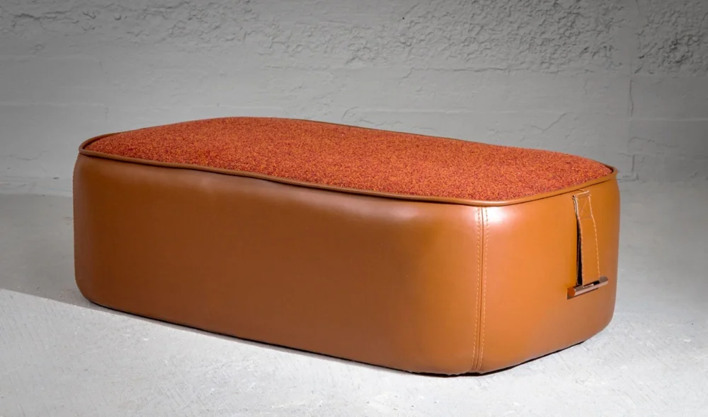 Joker Kahve Dikdörtgen Puf