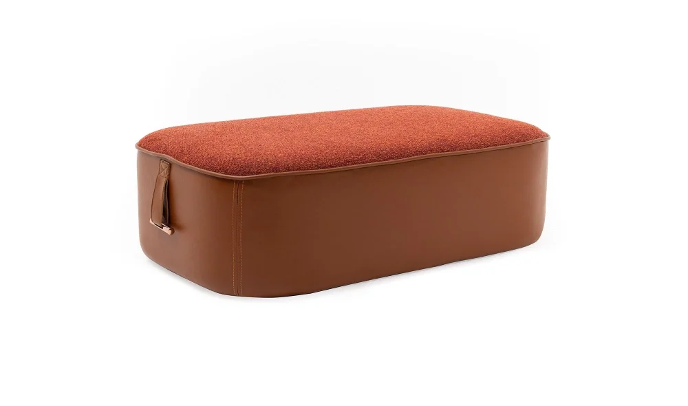 Joker Kahve Dikdörtgen Puf