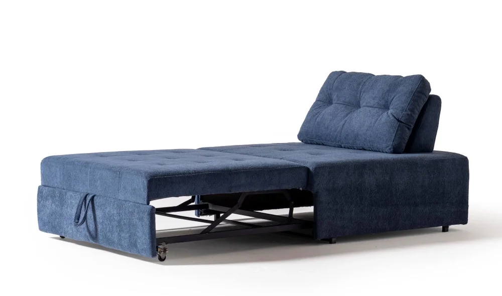 Rest Açılır Yataklı Tekli Lacivert Koltuk