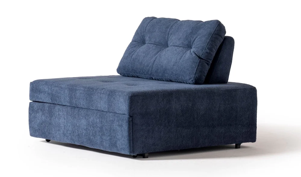 Rest Açılır Yataklı Tekli Lacivert Koltuk