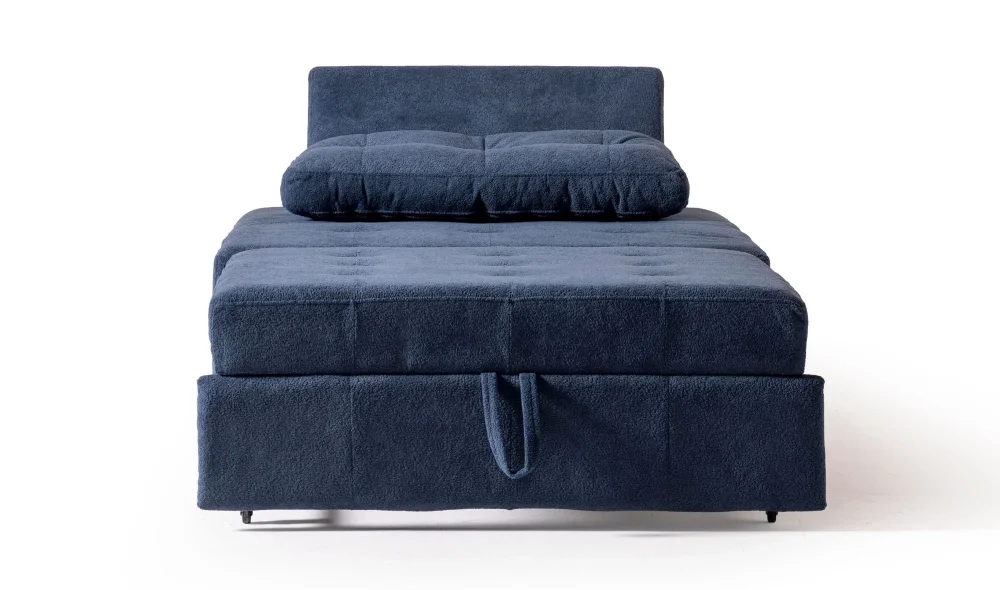 Rest Açılır Yataklı Tekli Lacivert Koltuk
