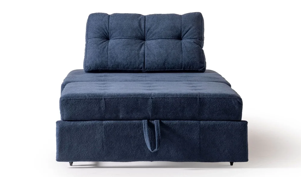 Rest Açılır Yataklı Tekli Lacivert Koltuk