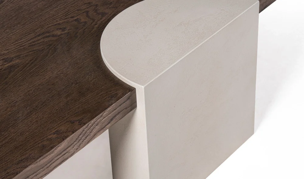 Kapadokya Gri Orta Sehpa Seti