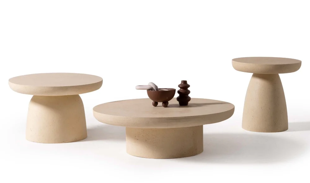 Kappa Krem Orta Sehpa Seti