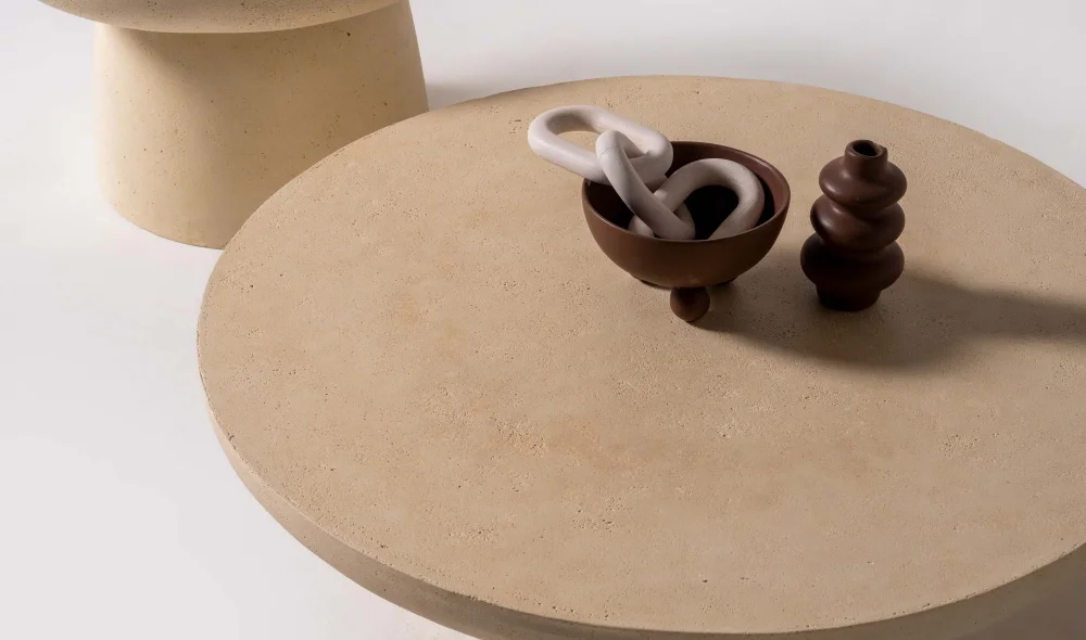 Kappa Krem Orta Sehpa Seti