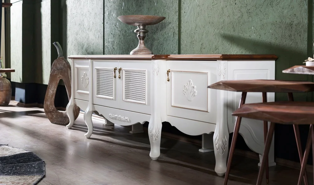 Kervan Yemek Odası Takımı (Krem)