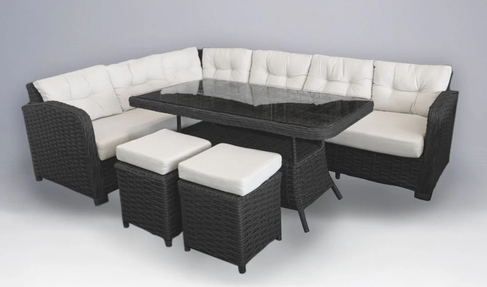 Kinza Kahve Köşe Bahçe ve Balkon Takımı