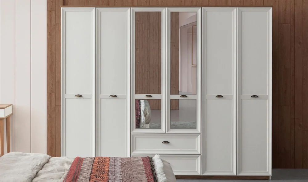 Lara 6 Kapaklı Gardrop