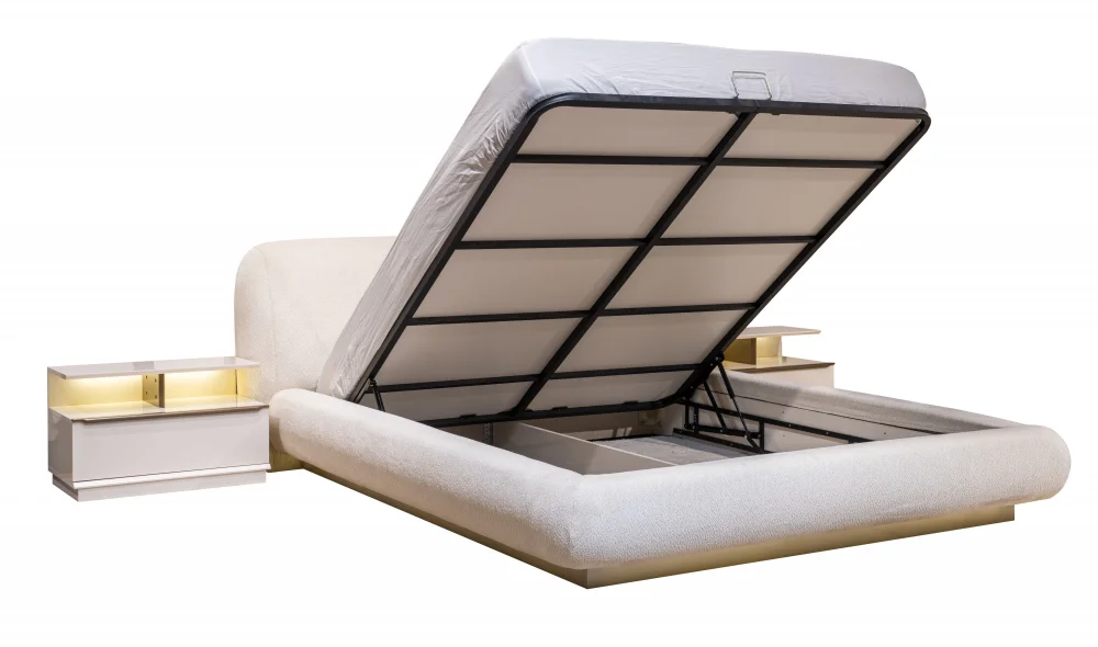 Latte Bazalı Karyola (160x200)