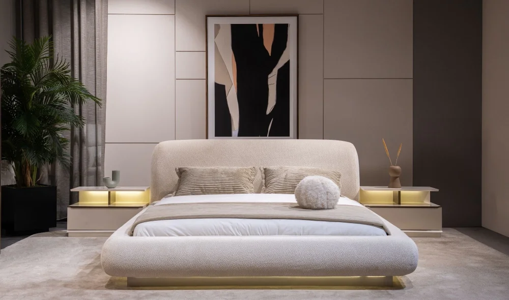 Latte Bazalı Karyola (160x200)