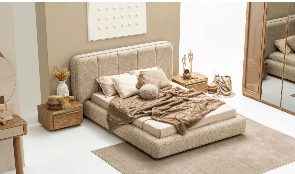 Latte Bazasız Karyola (180x200)