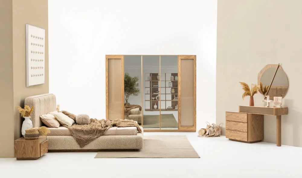 Latte Şifonyer ve Ayna