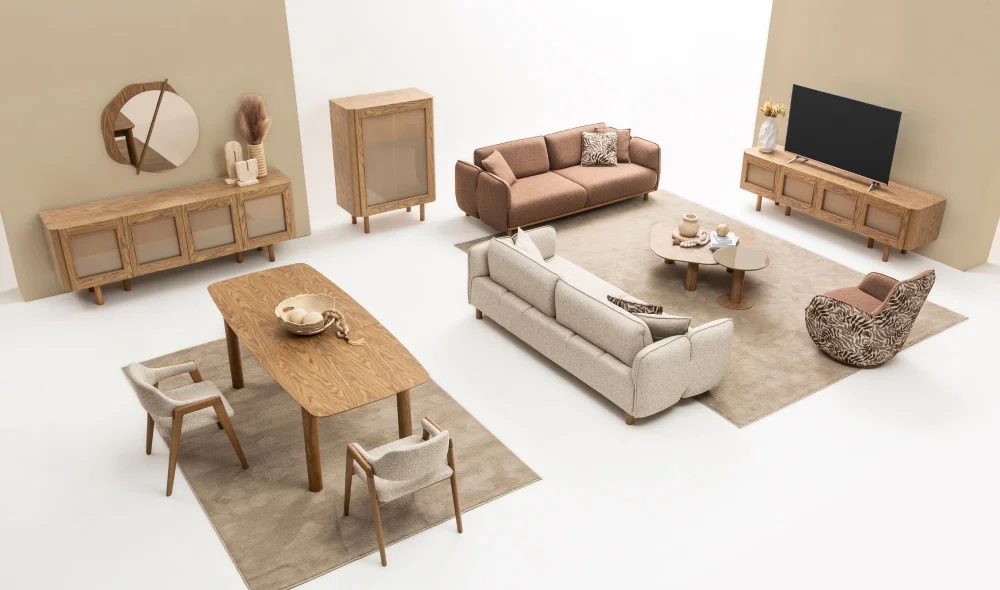 Latte Yemek Odası Takımı