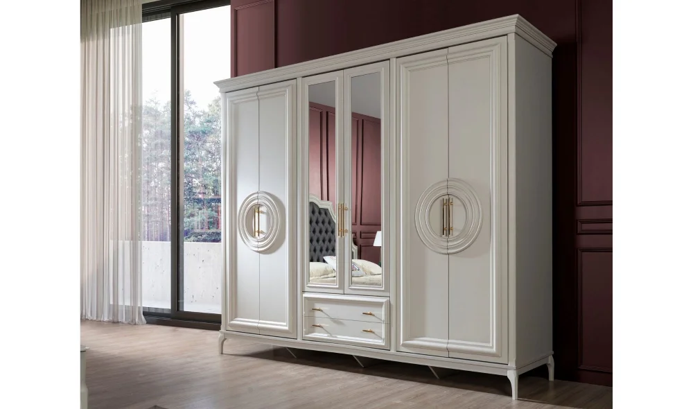 Lava 6 Kapaklı Gardrop