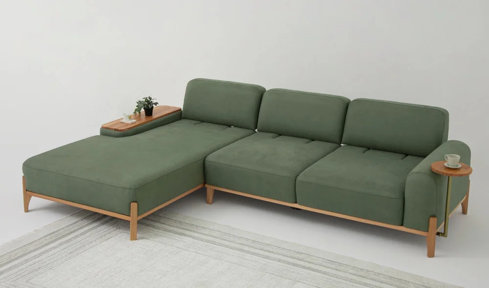 Likya Dinlenmeli Köşe Koltuk Takımı