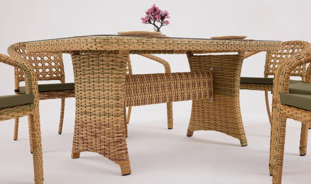 Lima Berlin Bahçe ve Balkon Masa Seti (Elvan)