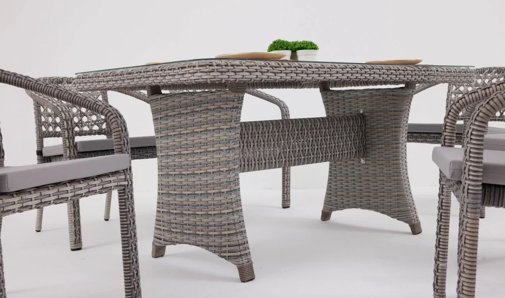 Lima Berlin Bahçe ve Balkon Masa Seti (Stone)