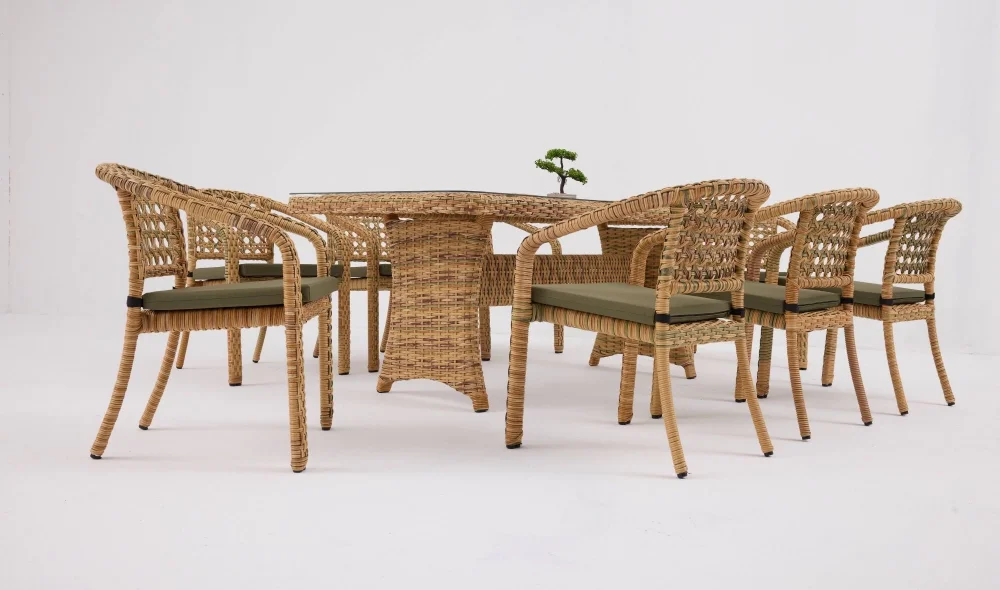 Lima Lizbon Bahçe ve Balkon Masa Seti (Elvan)