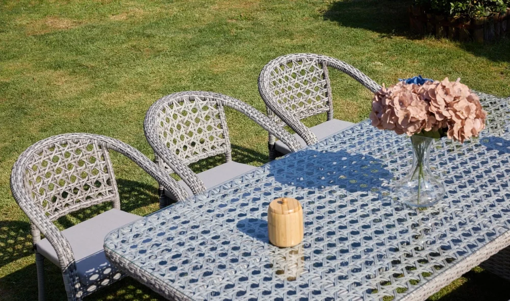 Lima Lizbon Bahçe ve Balkon Masa Seti (Stone)