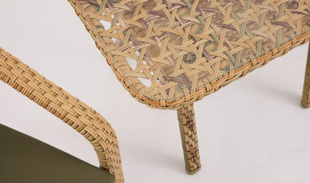 Lima Mali Bahçe ve Balkon Masa Seti (Elvan)