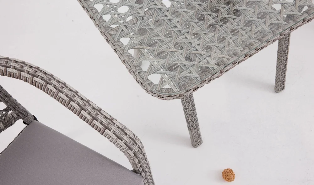 Lima Mali Bahçe ve Balkon Masa Seti (Stone)