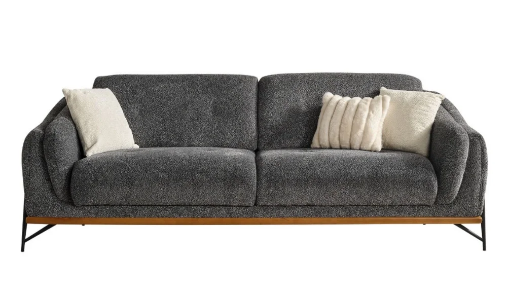 Lina Antrasit 3lü Koltuk