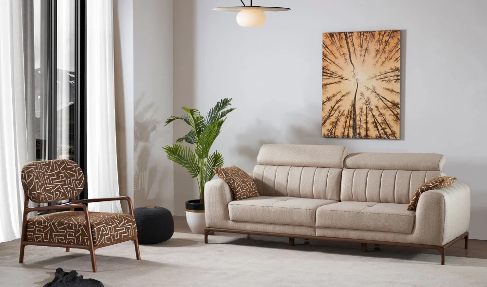 Line Koltuk Takımı (Kiremit)