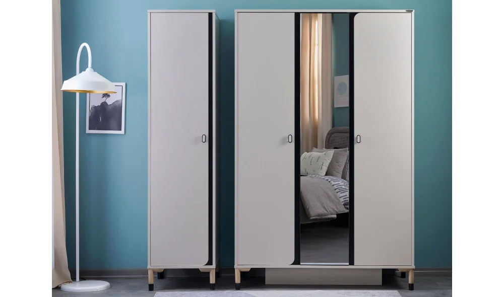 Lion 4 Kapaklı Dolap