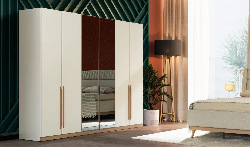 Liza 6 Kapaklı Gardrop