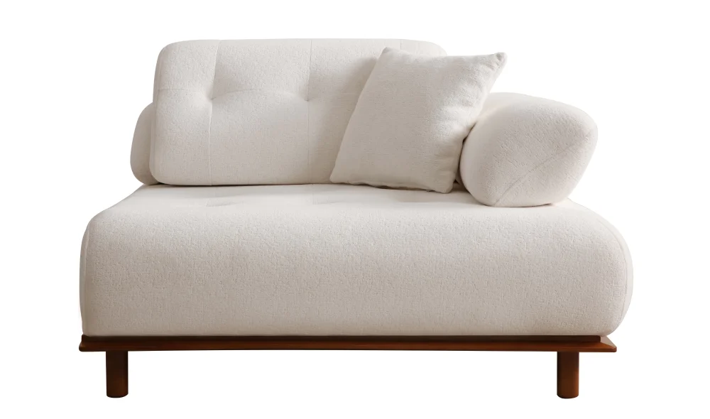 Lois Beyaz Koltuk Takımı