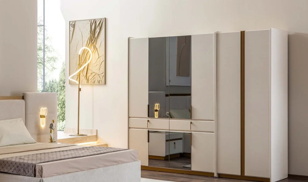 Loren 6 Kapaklı Gardrop