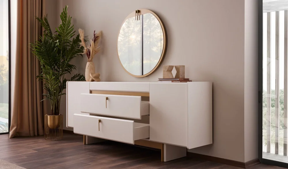 Loren Konsol ve Ayna