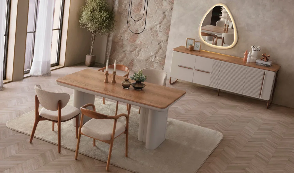 Lotus Yemek Odası Takımı