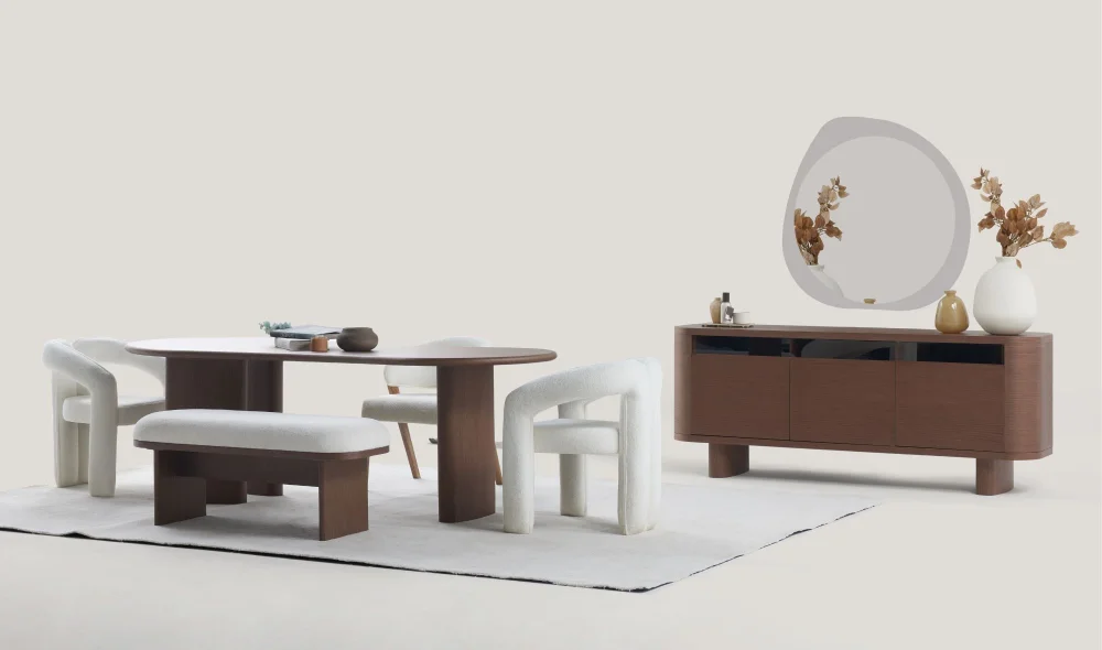 Luna Yemek Odası Takımı