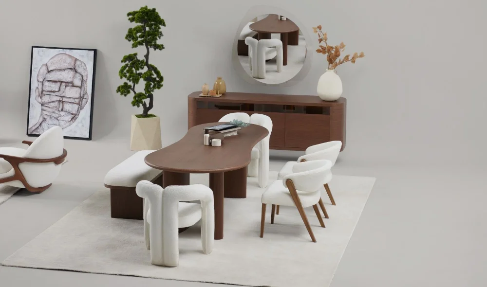 Luna Yemek Odası Takımı