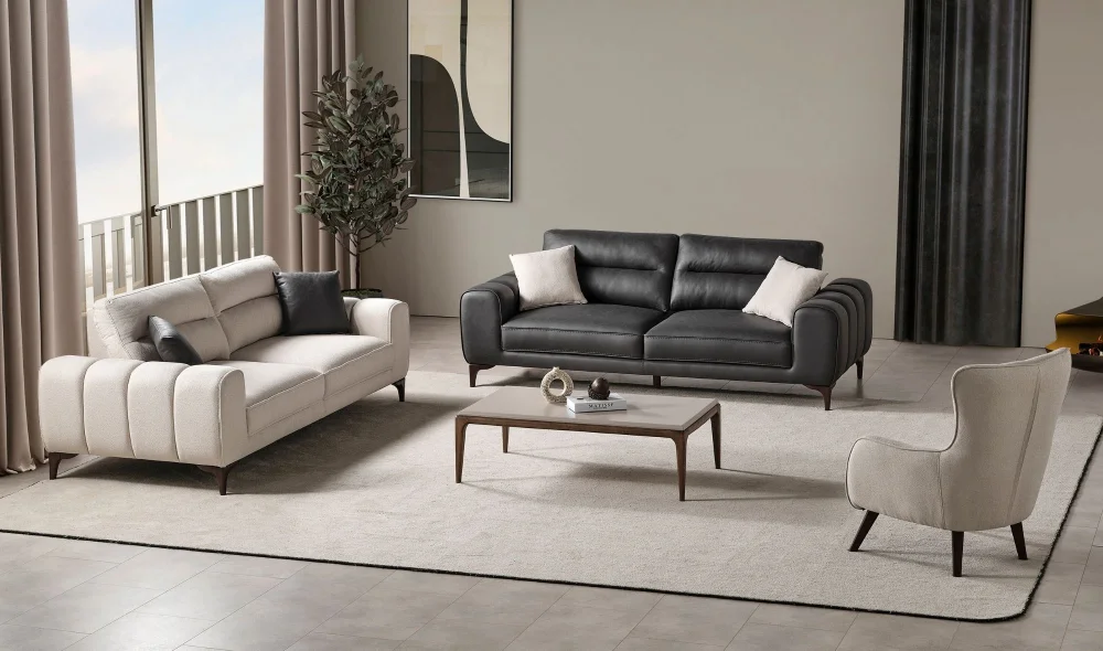 Magnora Krem Koltuk Takımı