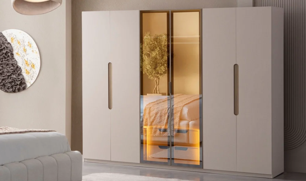 Maldiv 6 Kapaklı Gardrop