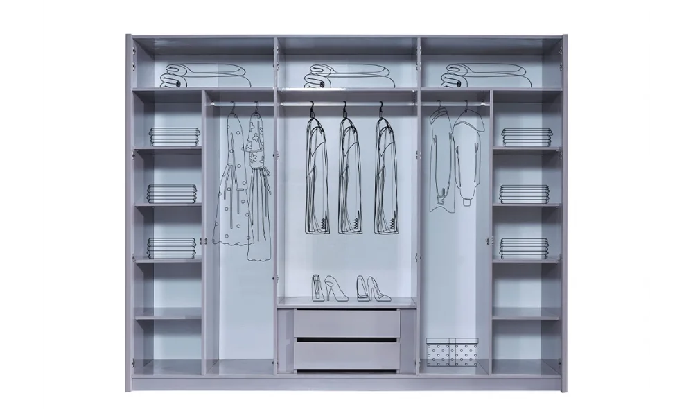 Malta 6 Kapaklı Gardrop