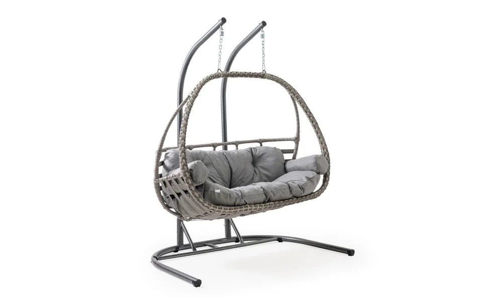 Malta Beyaz Double Salıncak