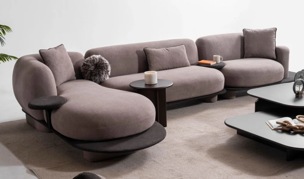 Melo Dinlenmeli Köşe Koltuk Takımı