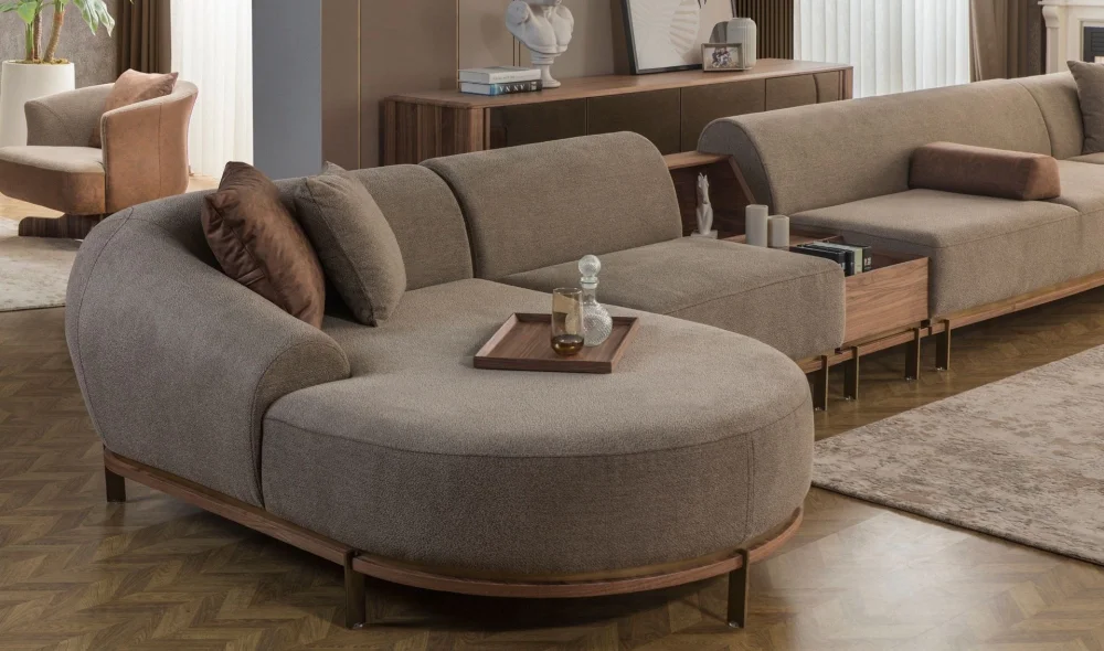 Milano Dinlenmeli Köşe Koltuk Takımı (Maxi)