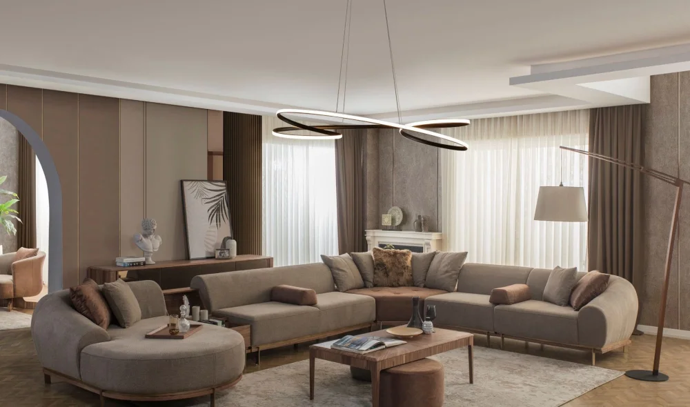 Milano Dinlenmeli Köşe Koltuk Takımı (Maxi)