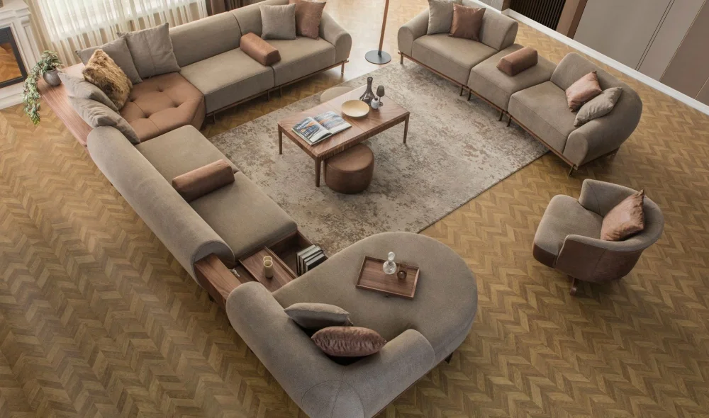 Milano Dinlenmeli Köşe Koltuk Takımı (Maxi)