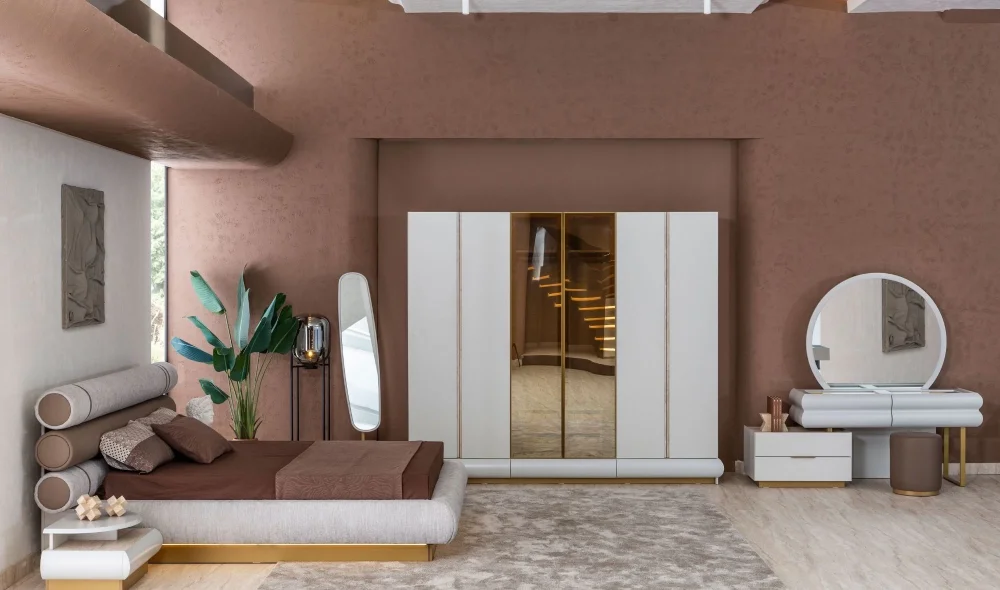 Milas 6 Kapaklı Gardrop