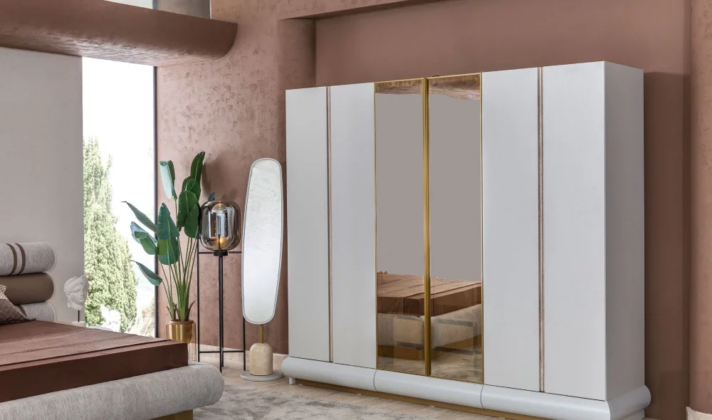 Milas 6 Kapaklı Gardrop