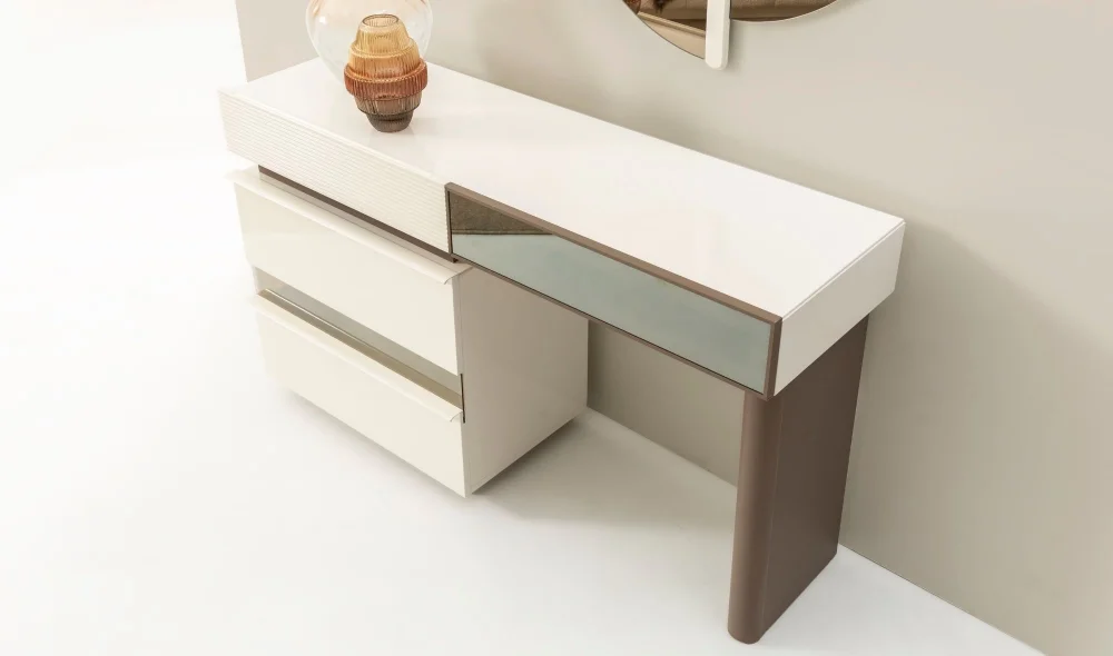 Mocha Şifonyer ve Ayna