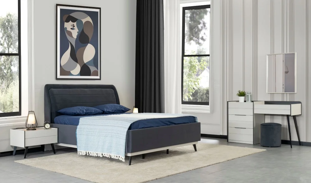 Mona Bazalı Karyola (160x200)